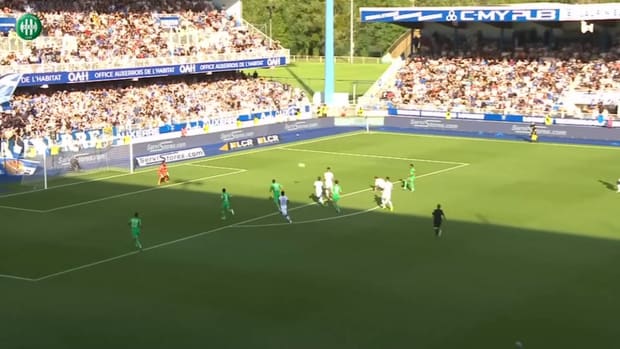 Saint-Etienne's draw at Auxerre in Ligue 1 playoff